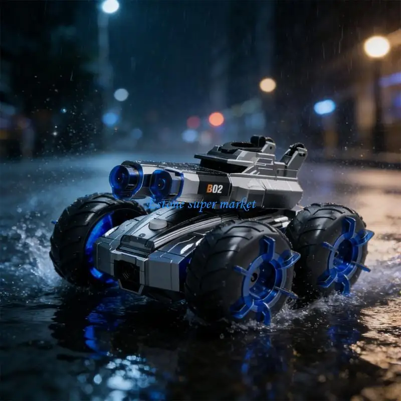 

090B Exemplary Present Impermeable Device Vehicle With Water Sprinkle Function Festivities