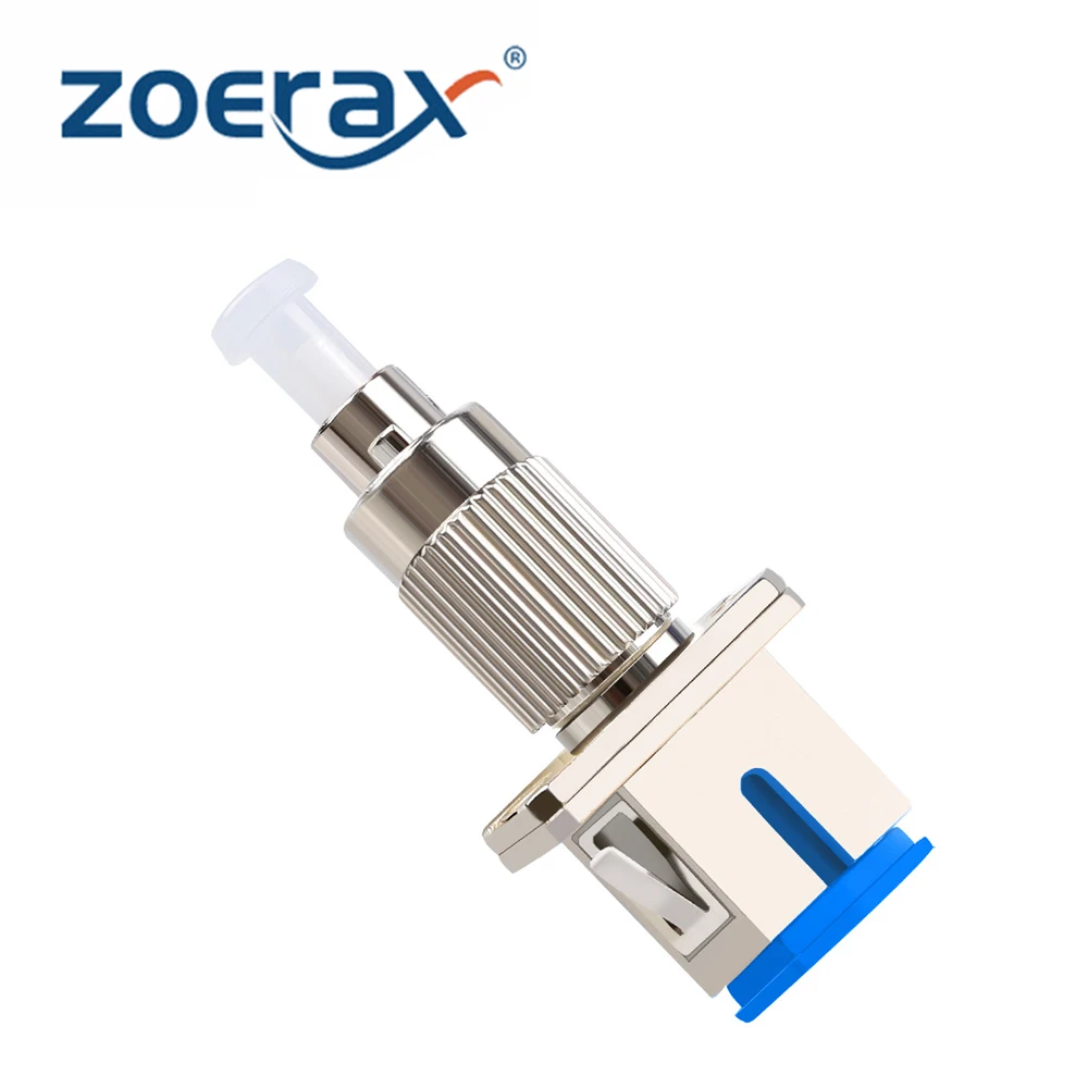 

ZoeRax FC Male to SC Female UPC Fiber Flange Connector Singlemode Adapter for Red Light Pen Optical Power Meter Pigtail FTTH