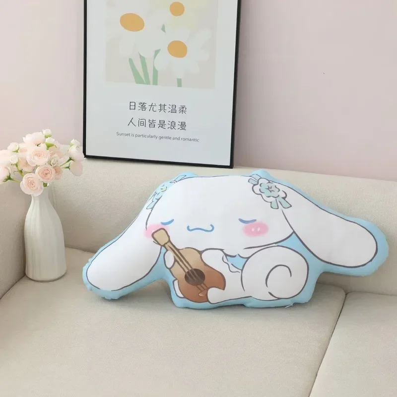 Cartoon Sanrio My Melody Creative Sofa Pillow Anime Kawaii Hellokittys Double Sided Cushion Car Lumbar Support Office Nap Pillow