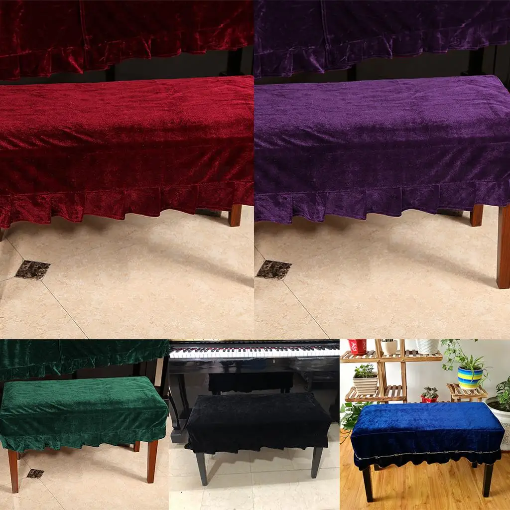 

Piano Stool Cover Cloth for Piano /Single Seat Bench Universal