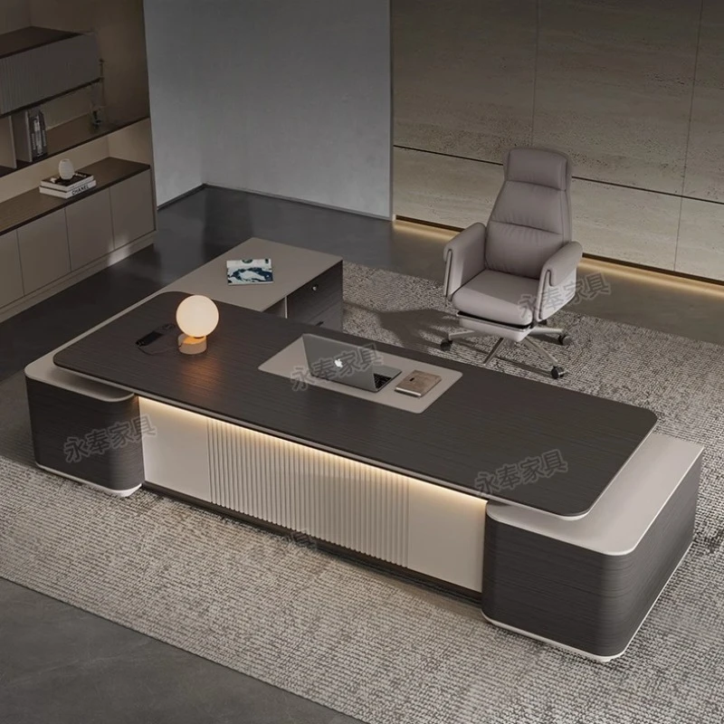 

Органайзер, роскошный L-образный компьютерный стол для геймеров, шкафы для руководителя, рабочий офисный стол, многофункциональный кабельный ящик, рабочий стол, домашний стол