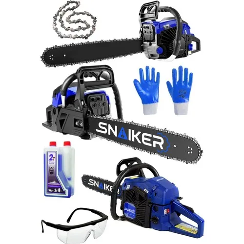 Serra a gasolina árvore ramo de madeira máquina corte floresta motor dentes afiados não entupir longa vida 2022 modelo tendência