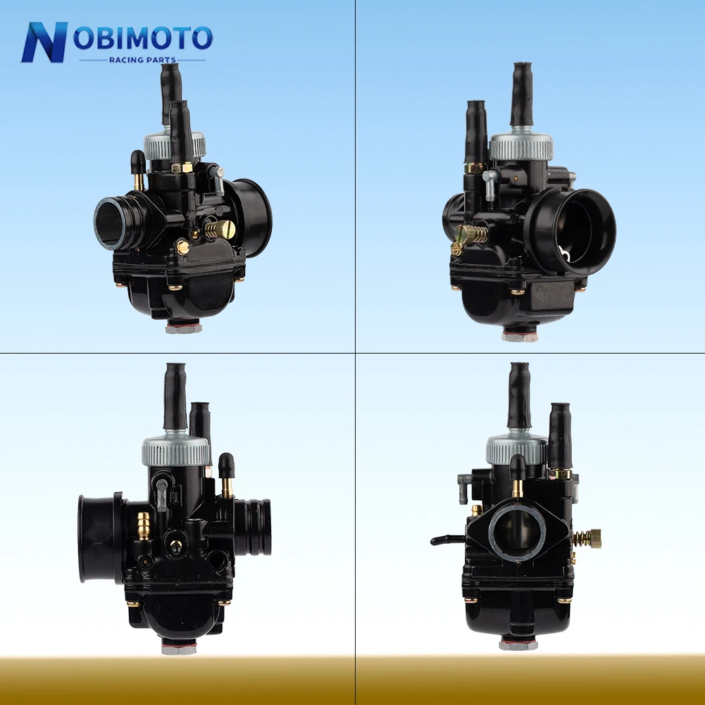 Motorcycl PHBG 17mm 19mm 21mm 2T Racing Carburetor For Dellorto Puch JOG50 JOG90 BWS100 RG50 DIO50-90 RS50 47cc 49cc