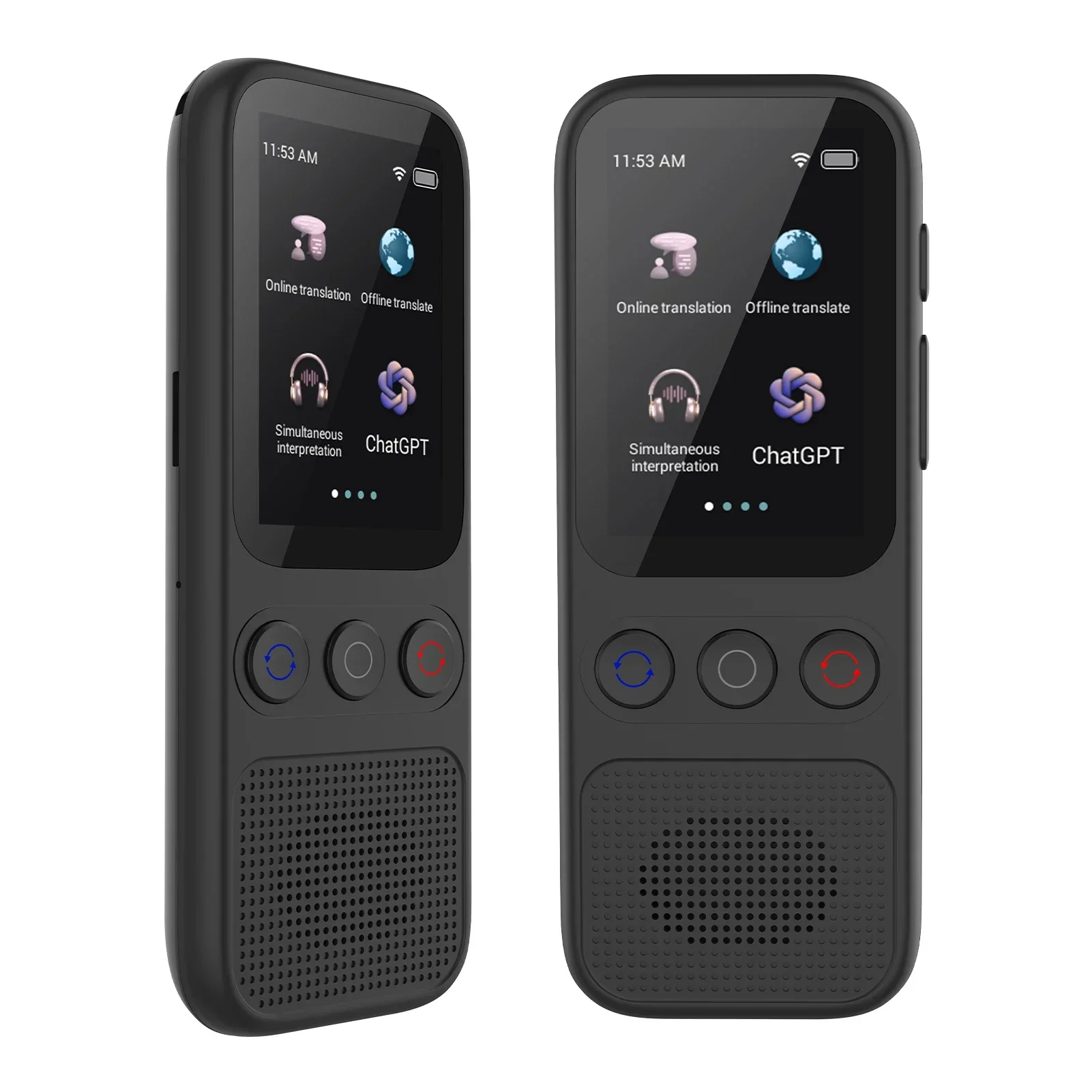 Translator Device with 138 Languages Voice Translating 17 Offline Translation Simultaneous Interpretation