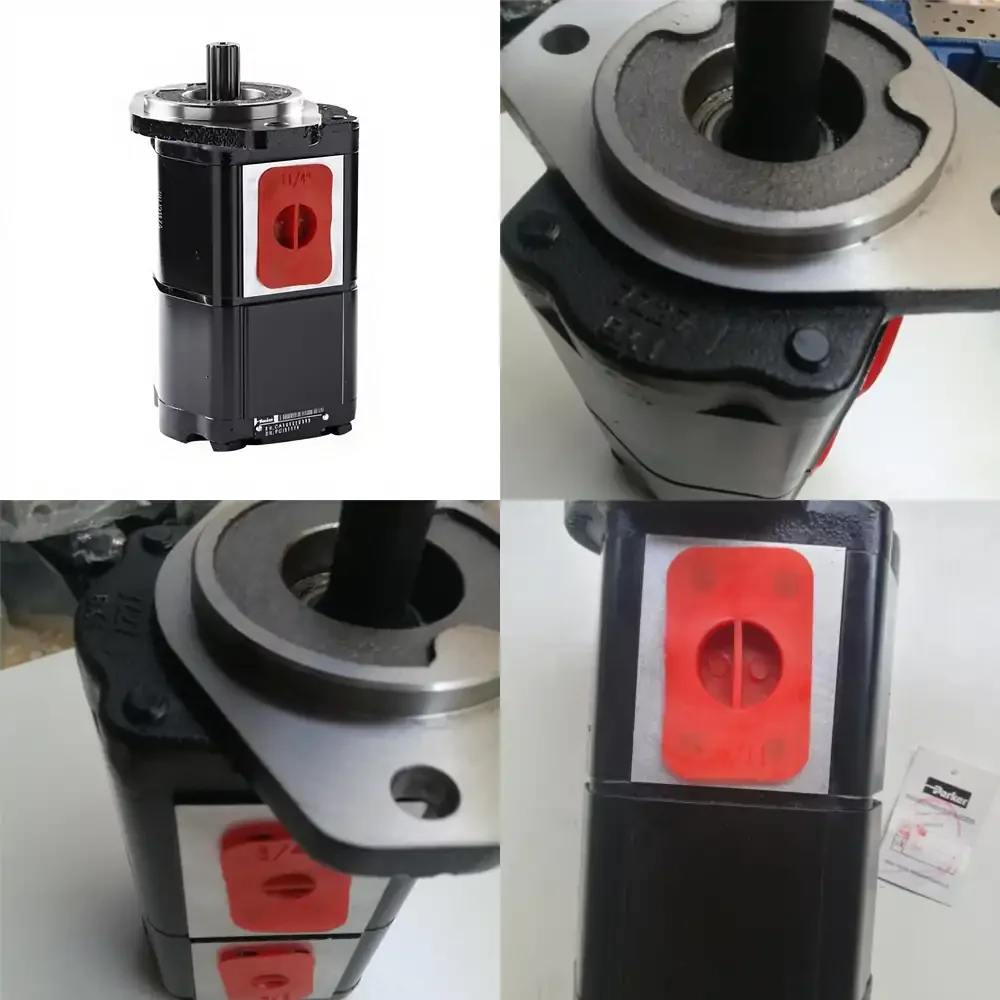 

for Electric Magnetic Gear Pump Stainless Steel Concrete Accessories Single Inlet Double Outlet for Concrete Mixer