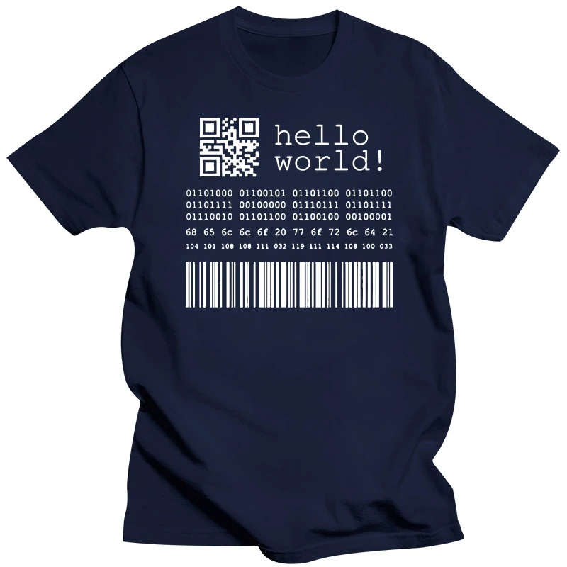 Letter T Shirt Men Cotton Java Programmer Computer Hello World Code Linux Geek Team Wear Basic Gifts Print Homme Hip Hop