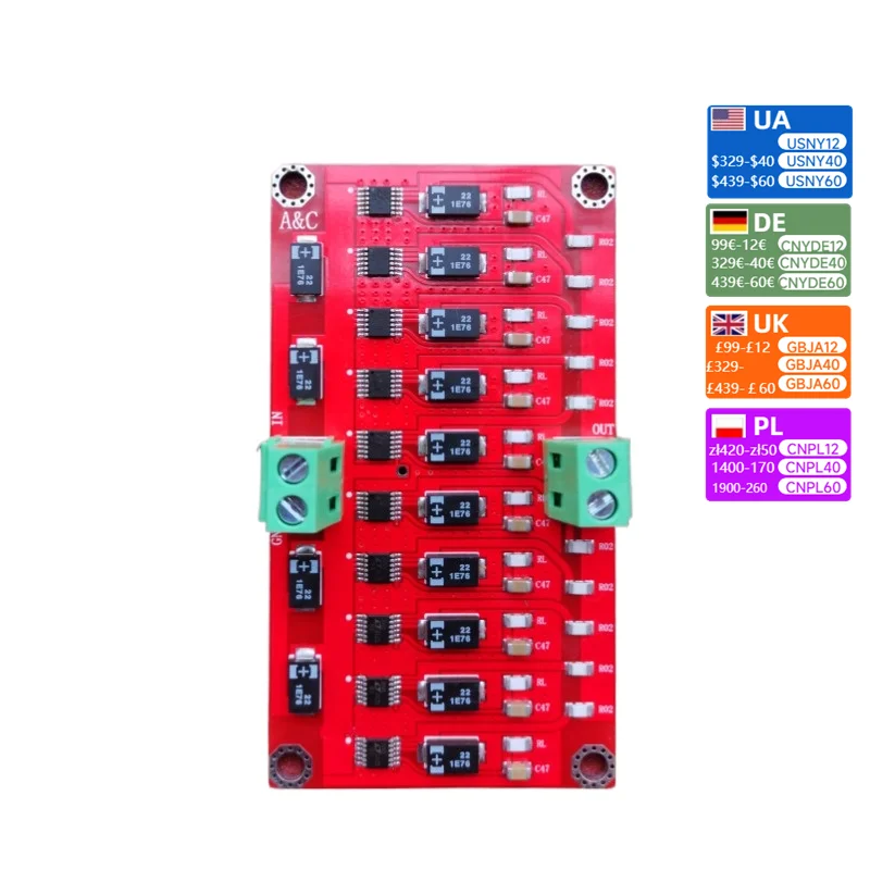 Nvarcher   10 parallel  5A LT3045 low-noise linear regulator power module