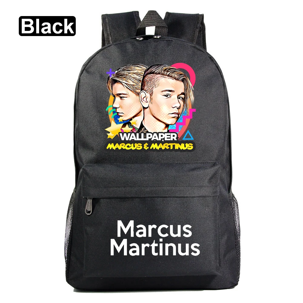 

Marcus and Martinus Backpack Student Boys Girls School Bag Rucksack Travel Pack Laptop Bag Big Strong Mochila