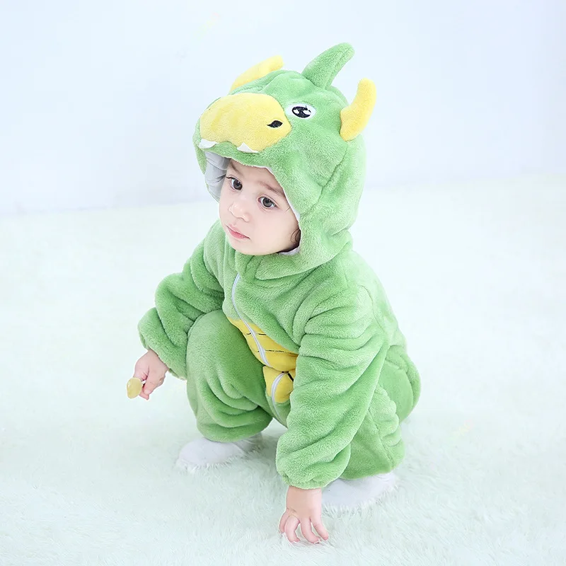 Children's Day Brown Monkey Spring and Autumn Baby jumpsuit Clothing Tassel jumpsuit Sleepwear Animal jumpsuit Boys and Girls