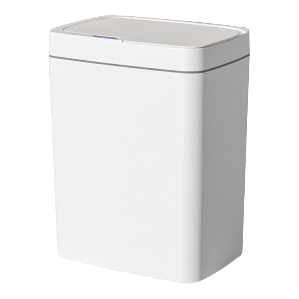 15/18L Smart Sensor Trash Can Quiet Automatic Trash Bin Rechargeable Auto Motion Sensor Rubbish Can for Kitchen Bathroom Bedroom