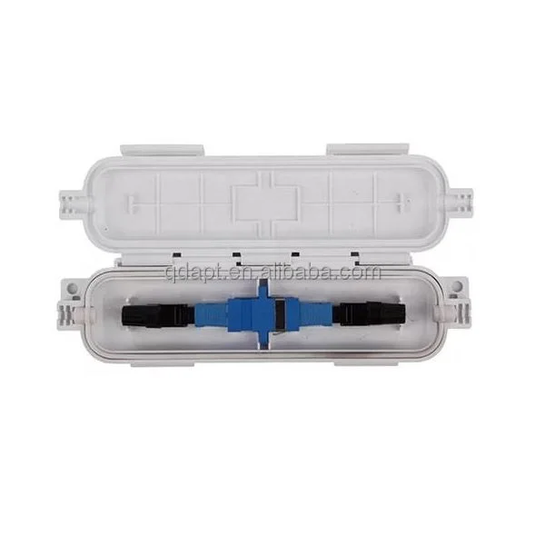 APT Ftth Drop Cable Splicing Protective SC Adapter Connection 1 Core Fiber Optic Cable Protection Box APT-DSB-1A 3-Year Warranty
