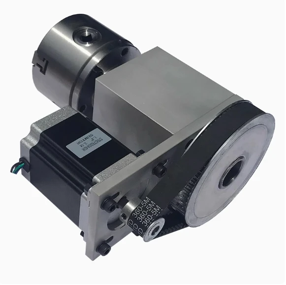 DIY 3D Circular Carving Machine A-Axis 80 Index Head   Tail Seat
