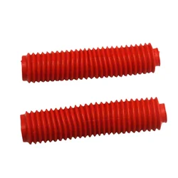 40mm Fork Motorbike Red Rubber Boot Universal Dust Jacket Cover Dirt Off Bike