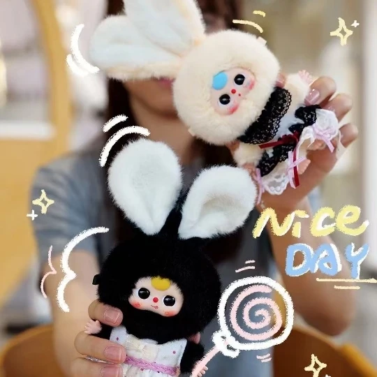 

Genuine Babythree Mini Little Rabbit Series Plush Blind Box Vinyl Doll Mystery Box Trendy Toy Collection Decoration Toy Gift