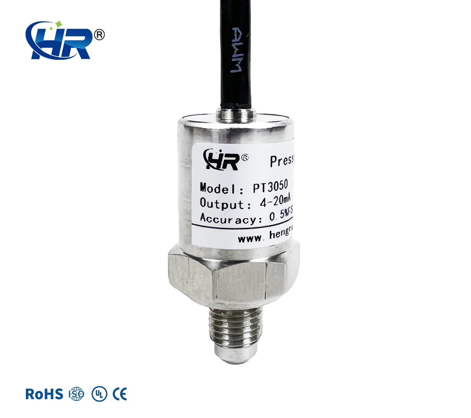 High Accuracy liquid level pressure transmitter water level diaphragm reliable Water Pressure Sensor/Transmitter PT3050