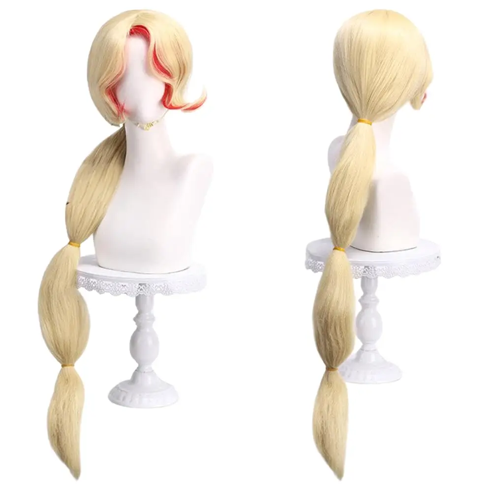 Game Hazbin Charlie Momningstar Cosplay Anime Hotel Charlie Momningstar Cosplay Wig Long Heat Resistant Synthetic Hair Halloween