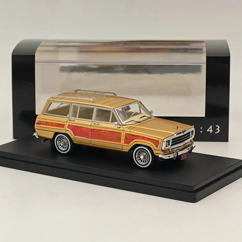 NEO 1/43 for Grand Wagoneer Off-road vehicle Resin Models Car Limited Colllection Auto Toys Gift Gold