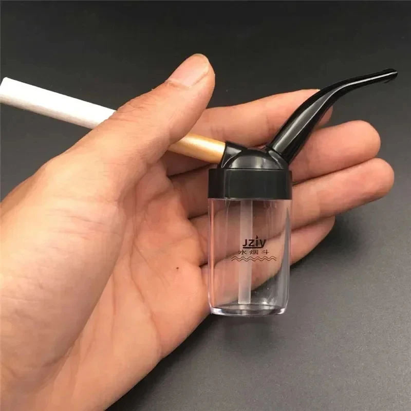 1/2/3/4pcs Pipe Smoke Smoking Pipe Pipas Mini Hookah Filter Water Pipe Men'S Cigarette Holder Smoking Accessories Gadgets