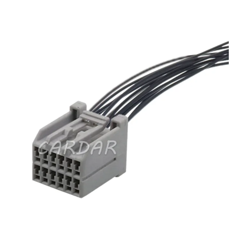 1 Set 12 Pin 64002-1215 Car Wire Socket Automobile Electric Cable Plastic Housing Connector with Terminals AC Assembly