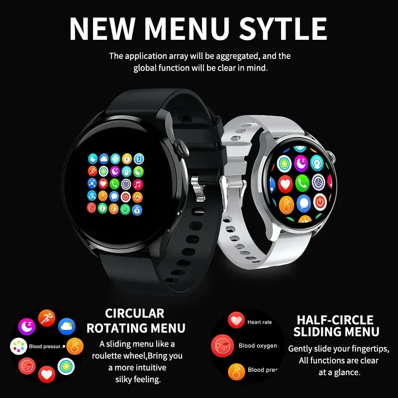 Best Sell HW66 Amoled Display Screen Smart Watches IP67 Waterproof Sports Fitness Tracker Voice Call Online Smartwatch