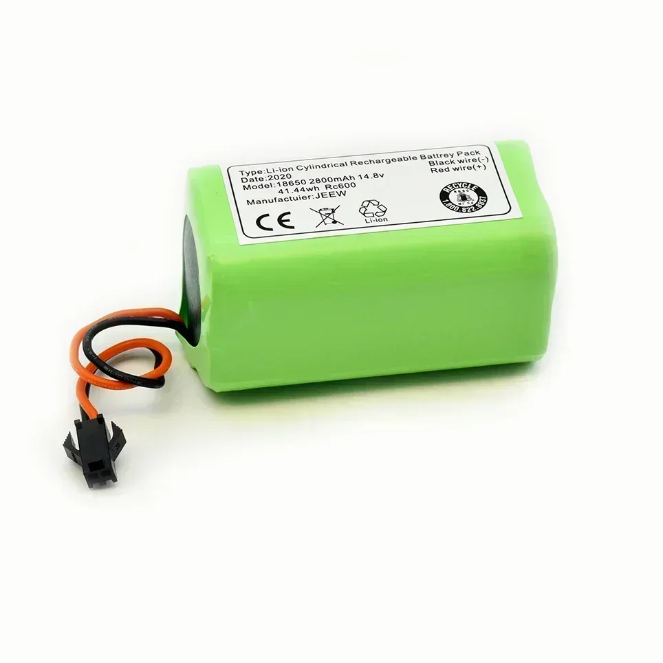 Batterie ion Eddie pour Conga Excellence, Ecovacs, Deebot, N79S, N79, Chr622, Fy Robovac, 11, 11S, 12, 35C, X500, 14.4V, 2600mAh, 990