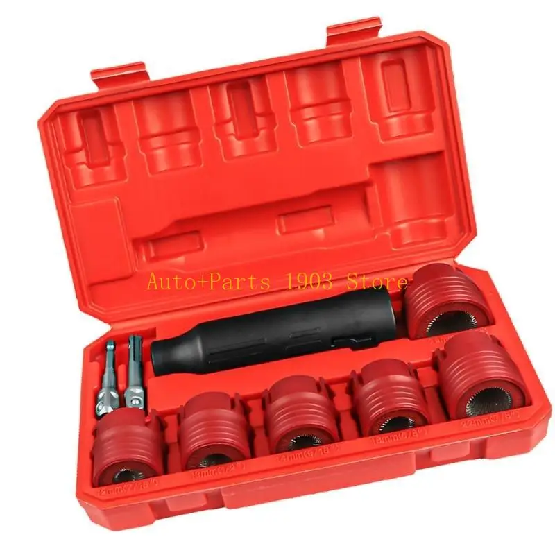 

E21C Set of 9 Comprehensive Wheel Studs Cleaning set for Repair Man & DIY Enthusiasts