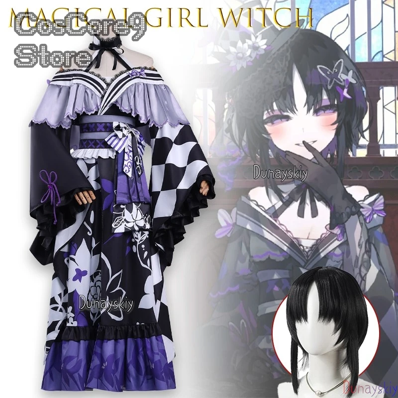 

Magical Girl Witch Trial Houshou Maago Cosplay 크리스마스 의상 Anime Game Character Roleplay Outfit Carnival Party Role Play Outfit Cos