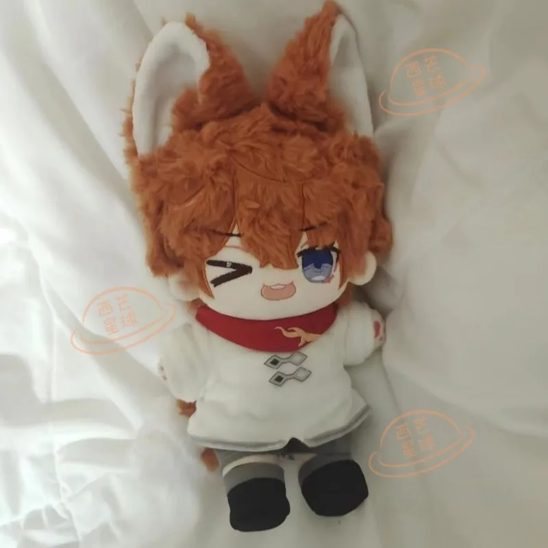 20 センチメートル原神タルターリアアニメかわいいぬいぐるみおもちゃスケルトンぬいぐるみコスプレかわいい耳フェスティバル友人のためのギフト