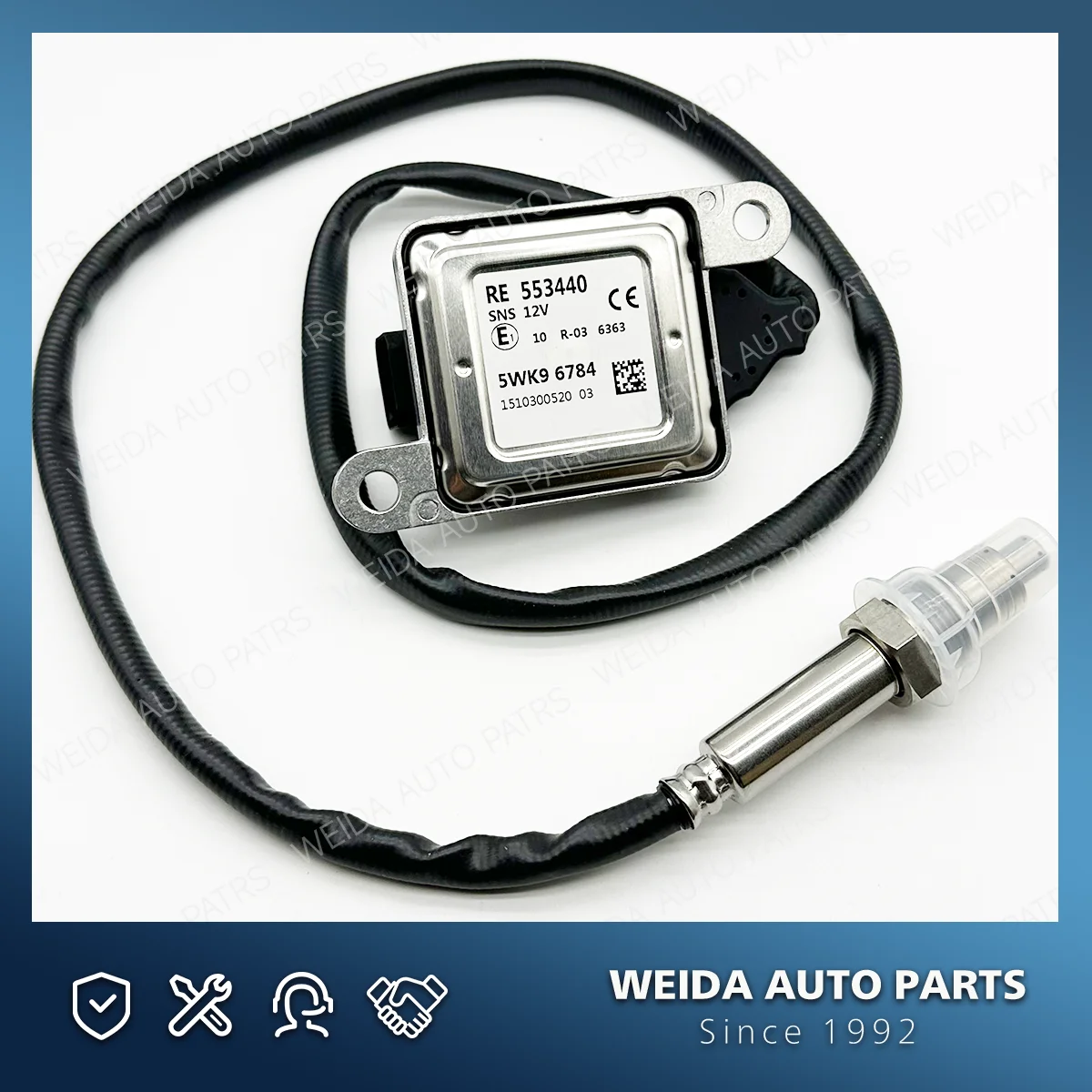 

RE553440 5WK96784 Original New Nitrogen Oxide Sensor Nox Sensor for John Deere S650 S660 S670 S680 RE575063 1204270007