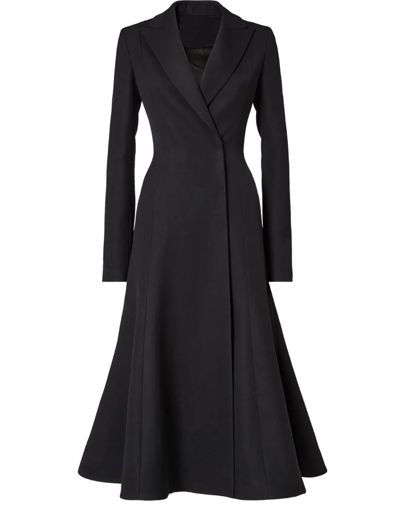 

Новинка осени 2024, женское пальто с отложным воротником, офисное женское пальто с длинными рукавами, костюм русалки, пальто