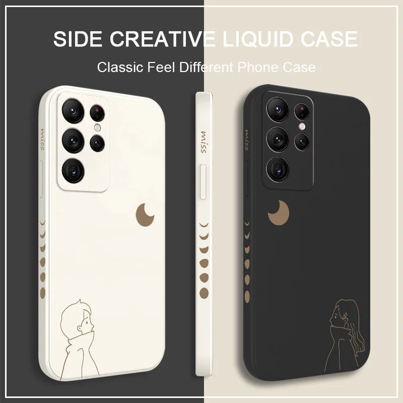 حافظة لهاتف سامسونج جالاكسي S25 S24 S23 S22 S21 S20 Ultra Plus FE S10 نوت 20 Ultra 10 9 Plus