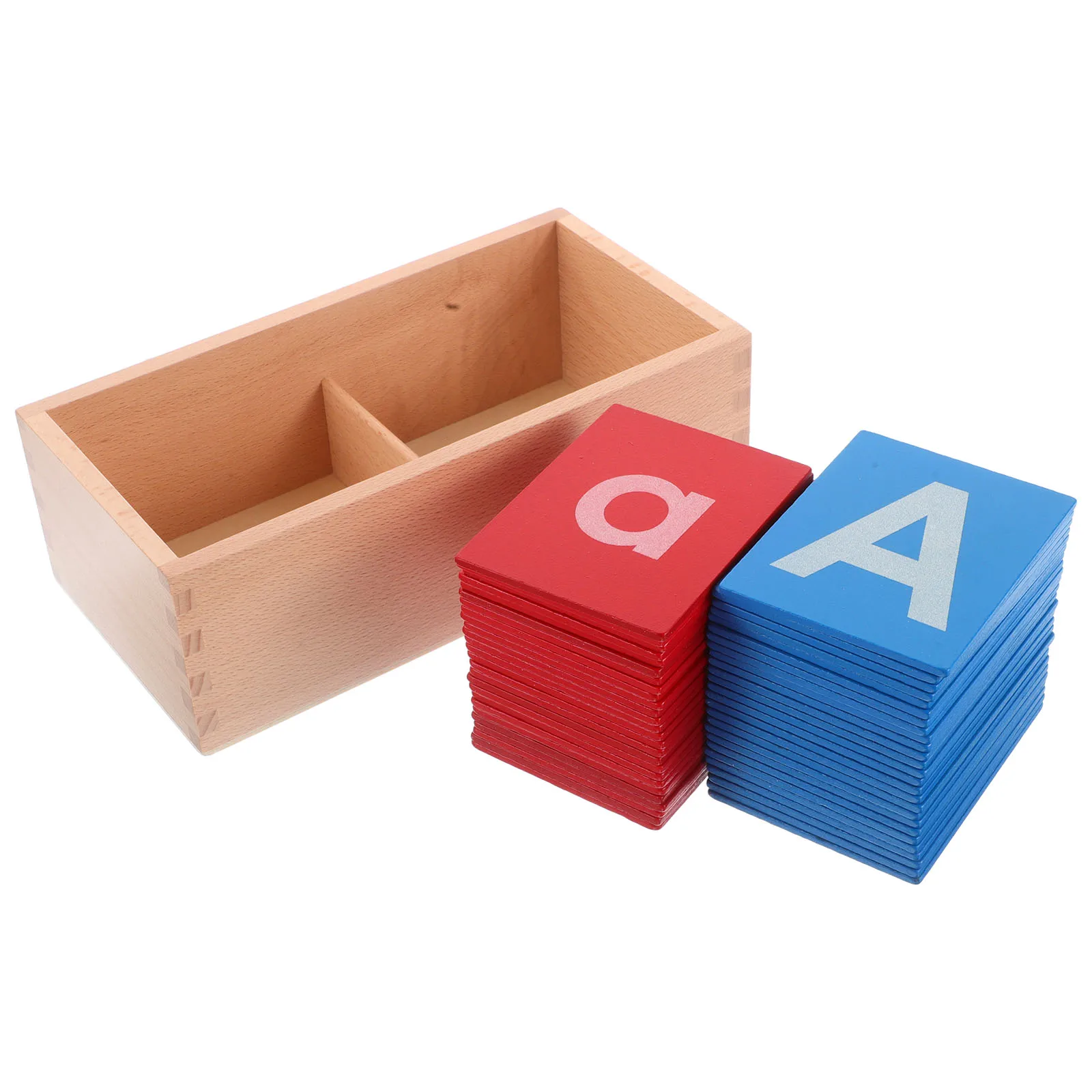 

Montessori Teaching Aids Alphabet Board Red Blue Sandpaper Letters Kids Learning Material Educational Toy Montessori Language