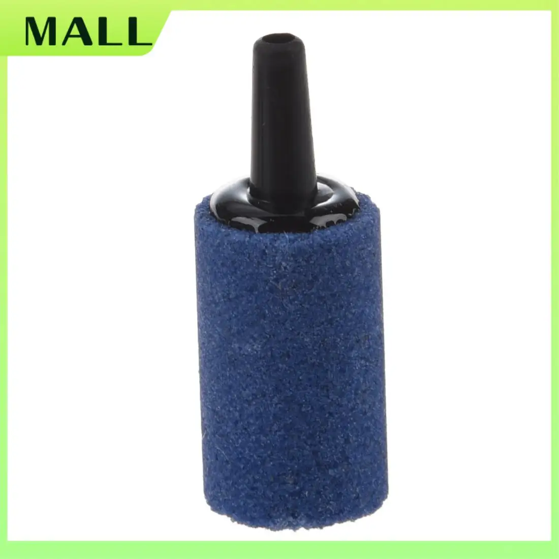 MALL SODIAL(R) 5 قطع من أحجار الهواء ذات الفقاعات الأسطوانية باللون الأزرق لخزان حوض السمك