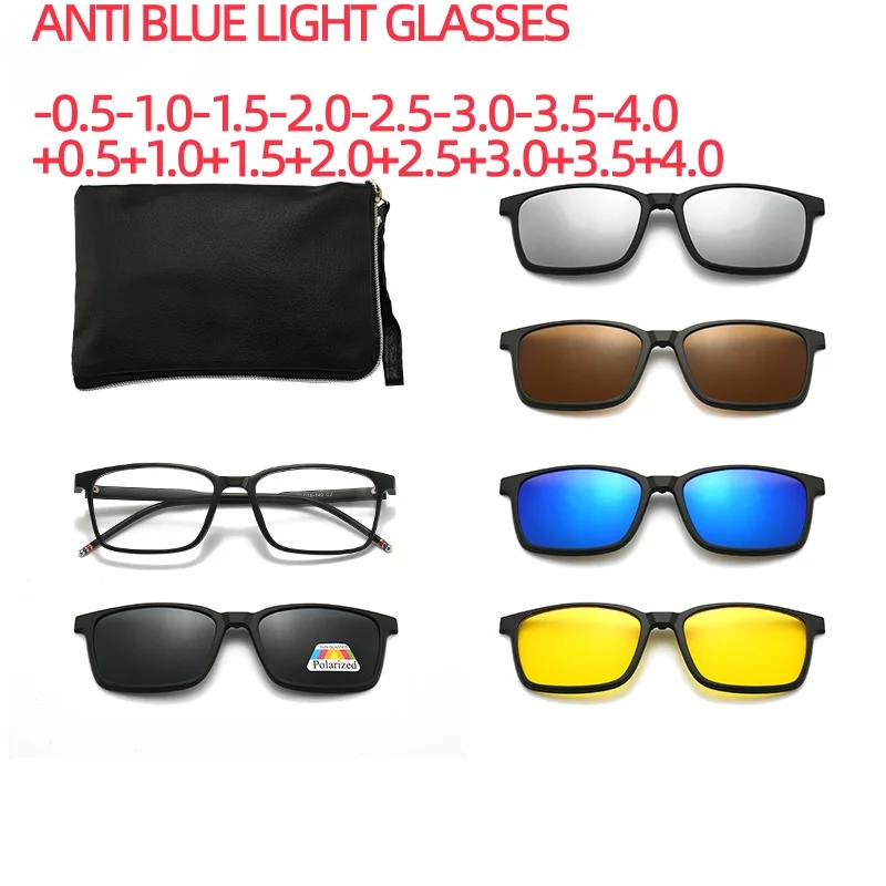 Various types of cycling goggles5Clip Custom Prescription Glasses Colorful Fashion Sunglasses Customized Reading Glasses