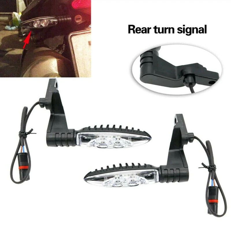 For -BMW R1200GS Adv F650GS R1200R S1000R S1000RR F800GS K1300S G310R/GS Blinker Turn Signals LED Indicators Rear