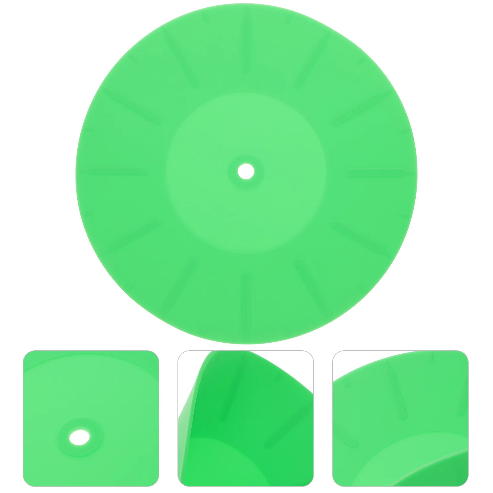 Record Mat Player Jam Turntable Vinyl Slipmat Isolation Pads Platter Shockproof