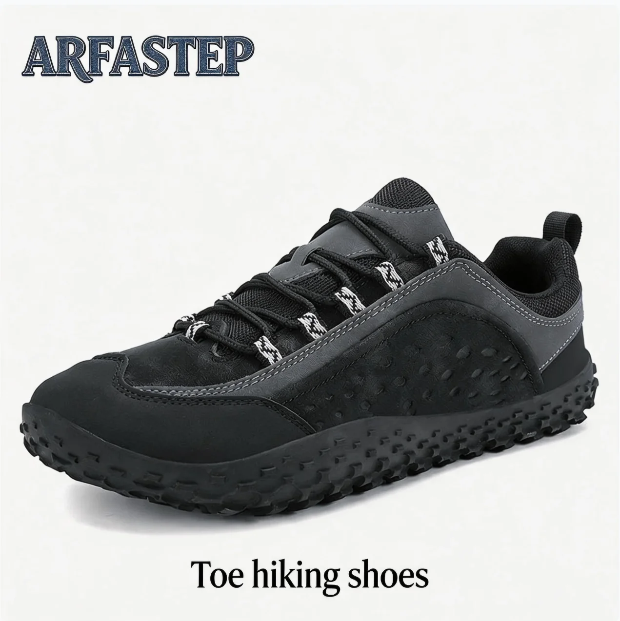 

ARFASTEP New Wide-toe Men's Shoes Casual Soft Sole Wide-Toe Shoes Walking Sneakers Breathable Mesh Comfortable Barefoot Shoes