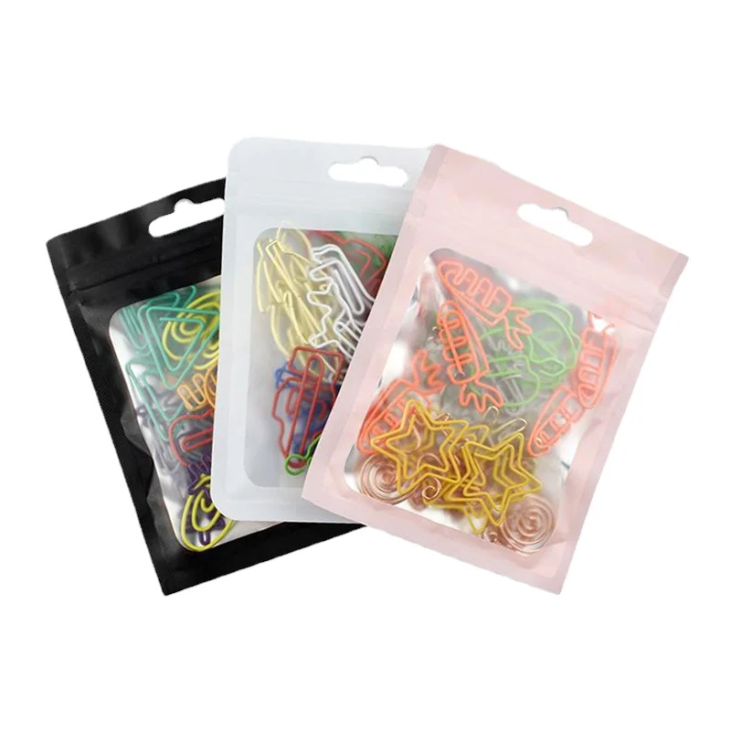 30 PCS Kawaii Paper Clips Bookmark Stationery Scrapbook Gadget School Supplies Office Cute Desk Orgainzer Accessories