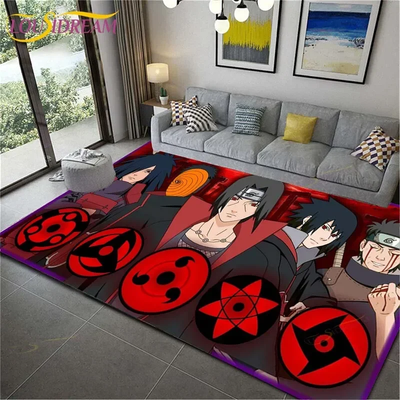 Anime Rugs for Living Room Comfortable Carpet Soft Floor Mat Rugs for Bedroom Mat Area Rug Home Large Furry Mat Ninja Mat