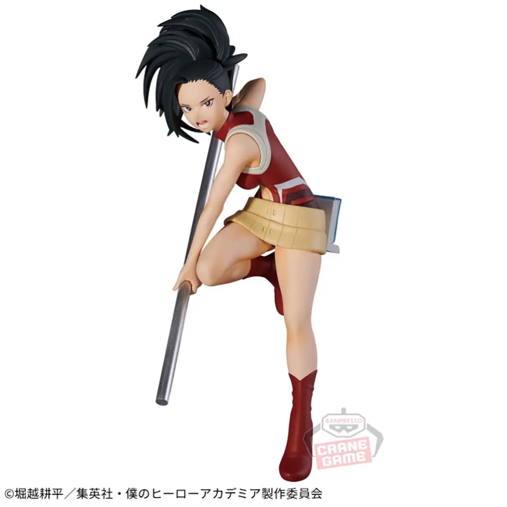 BANDAI Banpresto YAOYOROZU MOMO My Hero Academia THE AMAZING HEROES vol.37 figura modelo Anime juguete en caja genuino