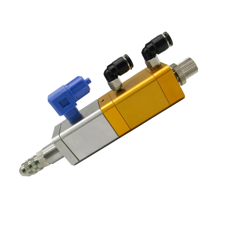 DJF-17 Precision return suction pneumatic dispensing valve Drip-proof medium and high viscosity silicone valve UV glue valve