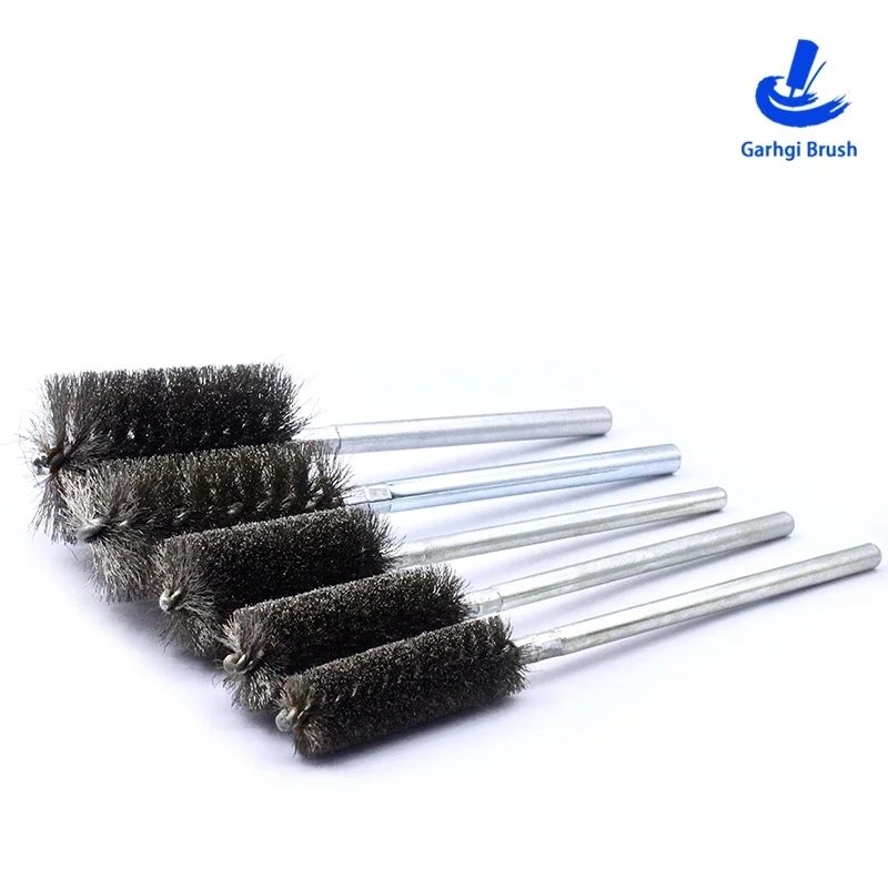

Drill Brushes φ14-35mm Stainless Steel Wire Tube Brush Inner Diameter Deburring Polishing Cleaing Rust Removing knife
