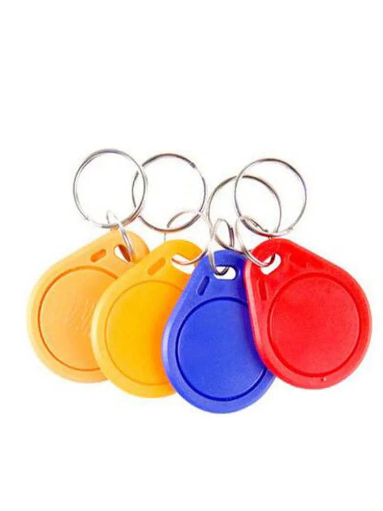 100 pz/lotto 13.56 MHz IC M1 RFID Portachiavi Portachiavi Tag - Controllo Accessi, Gestione Presenze e Token Trova Chiavi