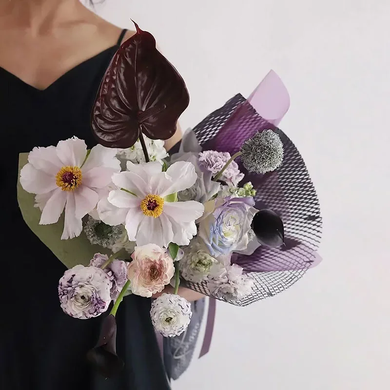 Carta da imballaggio per fiori a nido d'ape, involucro ammortizzante Materiale da imballaggio ecologico Avvolgimento protettivo Ideale per l'imballaggio di regali