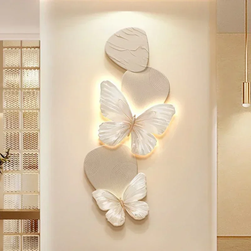 

Luxury Mural Wall Accents Murals Design Decorative Living Room Ornaments Welcome Home Modern Butterfly Wall Accents Elegant
