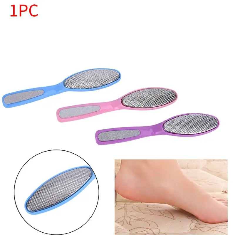 1Pc HOT! Metal Removing Hand Foot File Heel-sided Feet Pedicure Calluses For Heels Foot Care Grinding Exfoliating Brush Tools