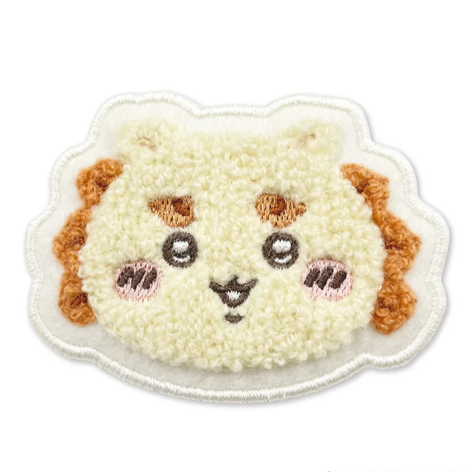 Japanisches Yiji Plüsch-Stickerei-Abzeichen, niedlicher Cartoon Usagi Hachiware Bar Chin Brosche, Taschenanhänger, Mädchen-Geschenk – Detail 11