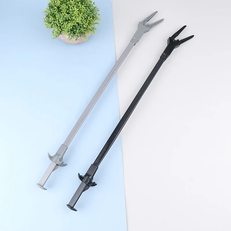 1Pcs 50cm Aquatic Planting Clamp Long Clip Aquatic Tweezers Aquarium Cleaning Tool