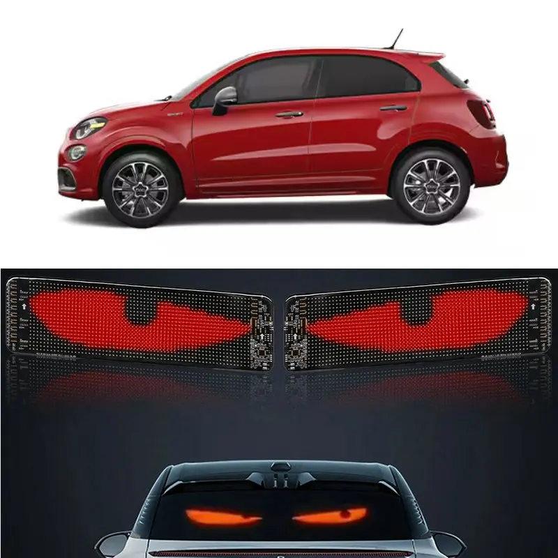 

Светодиодный индикатор лобового стекла автомобиля Devil's Eye для fiat 600e 500 punto 500c 500L 500X BARCHETTA BRAVA BRAVO CROMA FIORINO