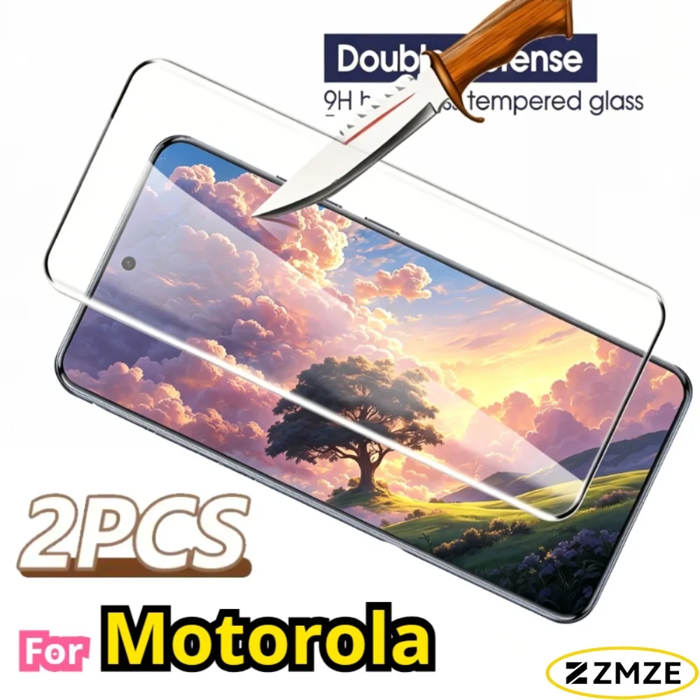 

2 шт. для Motorola Edge 60S 60 Stylus 70 50 Ultra 70 Fusion+ 70 50 60 Fusion HD, прозрачная защитная пленка из закаленного стекла